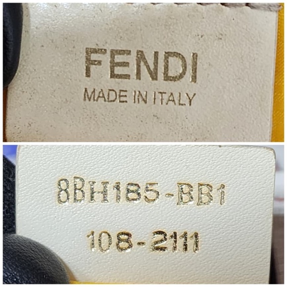 Authentic Fendi Multicolor Zucca Spalmati Roll Tote Bag - Picture 5 of 15